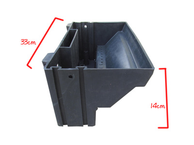 【長方形花墻花盆/立體綠化花盆/墻面綠化花盆】價格,廠家,圖片,花盆、盆景盆,南昌縣東新和平塑料加工廠-